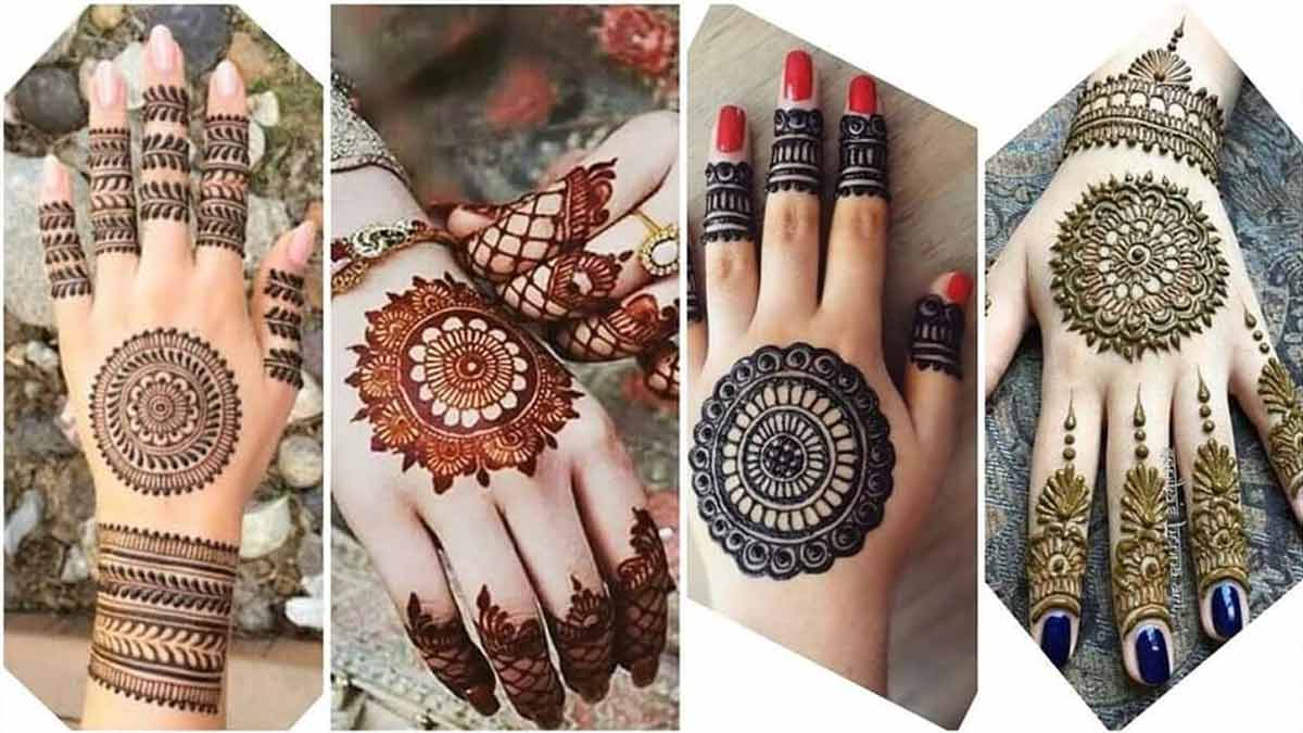 back hand bridal mehndi design