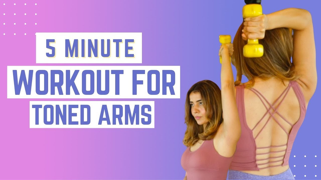 Most Effective 5-Minute Workout For Toned Arms I At Home Workout I Rashmi Rai