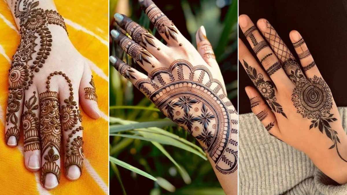 Unique Mehndi Design Ideas Perfect For A Trendy Wedding Look 