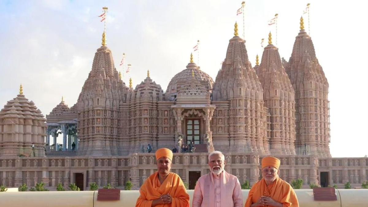 Joy Of Ayodhya Spreads Around The World As PM Modi Inaugurates UAE's First Temple