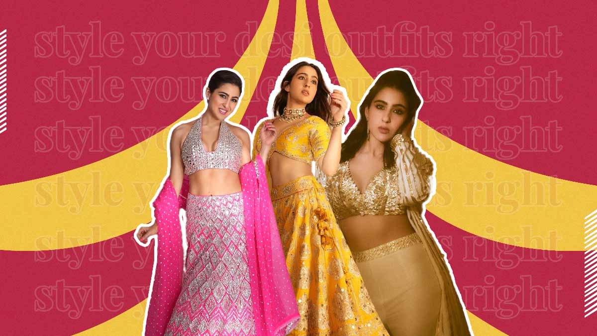 Quick And Easy Ways To Style A Desi Outfit Courtesy Sara Ali Khan