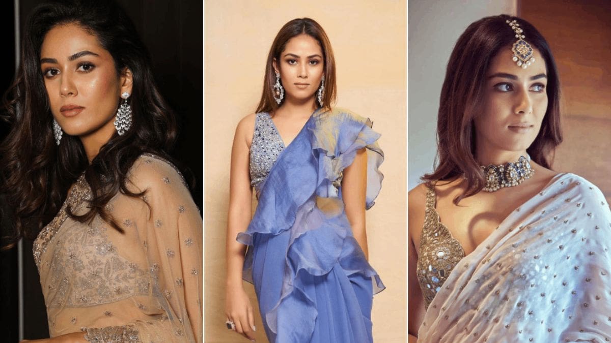 This Wedding Season, Dazzle Like A Star In These Mira Rajput Inspired Saree Looks!